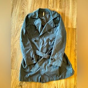 Steel Blue Coat with Sash